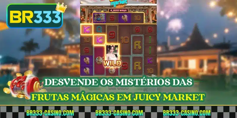 Desvende os mistérios das frutas mágicas em Juicy Market