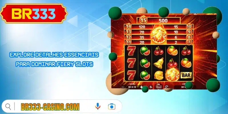 Explore detalhes essenciais para dominar Fiery Slots